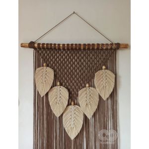 آویز مکرمه بافت مدل کوک | JCHK-4530