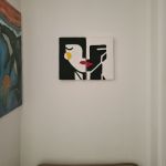 تابلو دکوراتیو رخ جفت برجسته | JCHK-9177