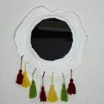 آینه قاب دفورمه پاپیه_ماشه | JCHK-9178