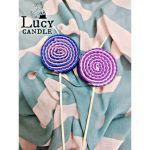 شمع آبنباتی موم عسلی طبیعی | JCHK-9321