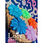 شمع بابونه رو آبی | JCHK-9325