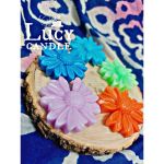 شمع بابونه رو آبی | JCHK-9325