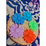 شمع بابونه رو آبی | JCHK-9325