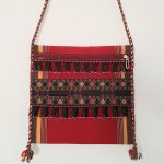 کیف کتان با نقش سوزن دوزی ترکمن | JCHK-12533