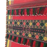 کیف کتان با نقش سوزن دوزی ترکمن | JCHK-12533