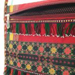 کیف کتان با نقش سوزن دوزی ترکمن | JCHK-12533