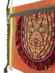 کیف سنتی ترکمن با نقش سوزن دوزی | JCHK-12542