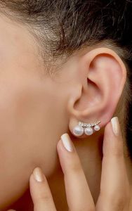 گوشواره مرواریدی | JCHK-9423