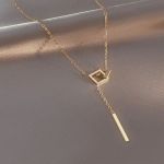 گردنبند زنانه (نقره) گردنبند مدل مکعب در مکعب | JCHK-10507 گردنبند زنانه (نقره) گردنبند مدل مکعب در مکعب | JCHK-10507