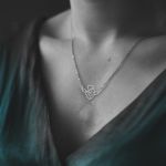 آویز مادر، بچه فرشته و زنجیر نقره روز مادر | JCHK-16271