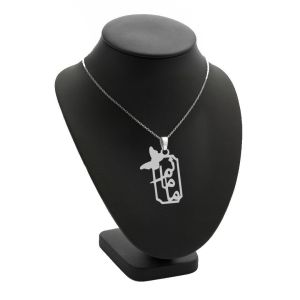 آویز اسم مامانم و زنجیر نقره روز مادر | JCHK-16273