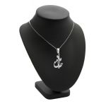 آویز مادرجان زنجیر نقره روز مادر | JCHK-16275