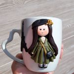 ماگ دختر مو بلند | JCHK-1267