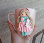 ماگ دخترونه خمیری | JCHK-1307