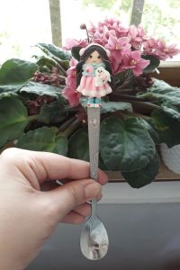 سرقاشقی دختر صورتی | JCHK-1315