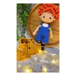 عروسک قلاب بافی دستبافت | JCHK-9570