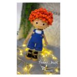 عروسک قلاب بافی دستبافت | JCHK-9570