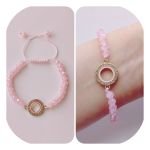 دستبند کشویی با پلاک دایره | JCHK-9752