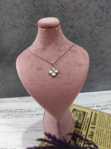 گردنبند شبدر چهار برگ پینترستی  | JCHK-9820