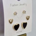 گوشواره نقره پکی | JCHK-9950