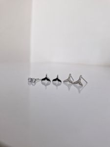 گوشواره نقره پکی | JCHK-9950