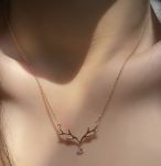 گردنبند گوزن | JCHK-10132