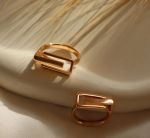 انگشتر سه خط آینه ای ژوپینگ ✨ | JCHK-11393