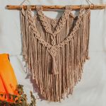 دیوارکوب مکرومه مدرن | JCHK-4630