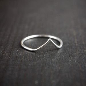 انگشتر نقره (جناغی) | JCHK-10294