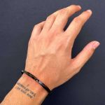 دستبند بنگل پیچی مردانه استیل  | JCHK-10412