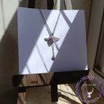 گردنبند قلب بال فرشته  | JCHK-10629