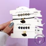 دستبند مینیمال ابر و مهره | JCHK-10630