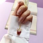 گردنبند نگین فانتزی | JCHK-10631