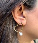 گوشواره استیل قلب | JCHK-10688