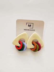 گوشواره پلیمری سوزان | JCHK-11890