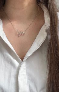 گردنبند نقره ای | JCHK-10831