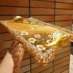 سینی رزینی طرح بابونه | JCHK-10886