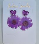 گوشواره رزینی  | JCHK-10924