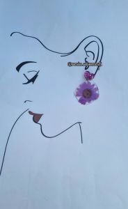 گوشواره رزینی  | JCHK-10924