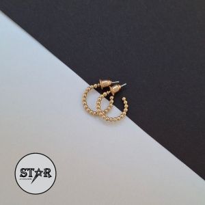 گوشواره حلقه ای میخی💫 | JCHK-10957