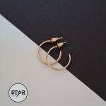 گوشواره حلقه ای میخی⭐ | JCHK-10958