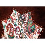 کیف نیمه دست دوز دوشی ترمه مدل هما | JCHK-11008 کیف نیمه دست دوز دوشی ترمه مدل هما | JCHK-11008