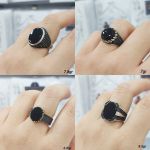 انگشتر مردانه نقره ۹۲۵ عیار  | JCHK-12281