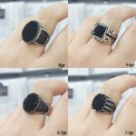 انگشتر مردانه نقره ۹۲۵ عیار  | JCHK-12281