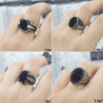 انگشتر مردانه نقره ۹۲۵ عیار  | JCHK-12281