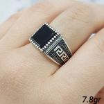 انگشتر مردانه نقره ۹۲۵ عیار  | JCHK-12282