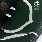 سرویس جواهری تنیسی نقره ۹۲۵ عیار  | JCHK-13315