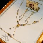 سرویس نقره با آبکاری طلا| JCHK-1859