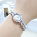 ساعت نقره کیفیت عالی کپی طلا سفید | JCHK-4983