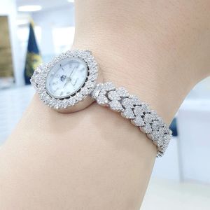 ساعت نقره مارک GTA کیفیت عالی کپی طلاسفید | JCHK-5005